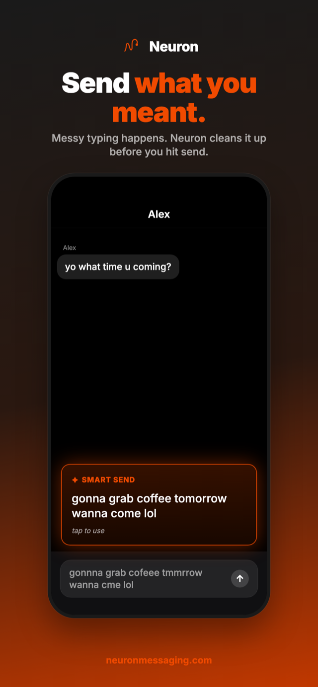 Neuron · Messaging that translates, schedules, reminds, and remembers.